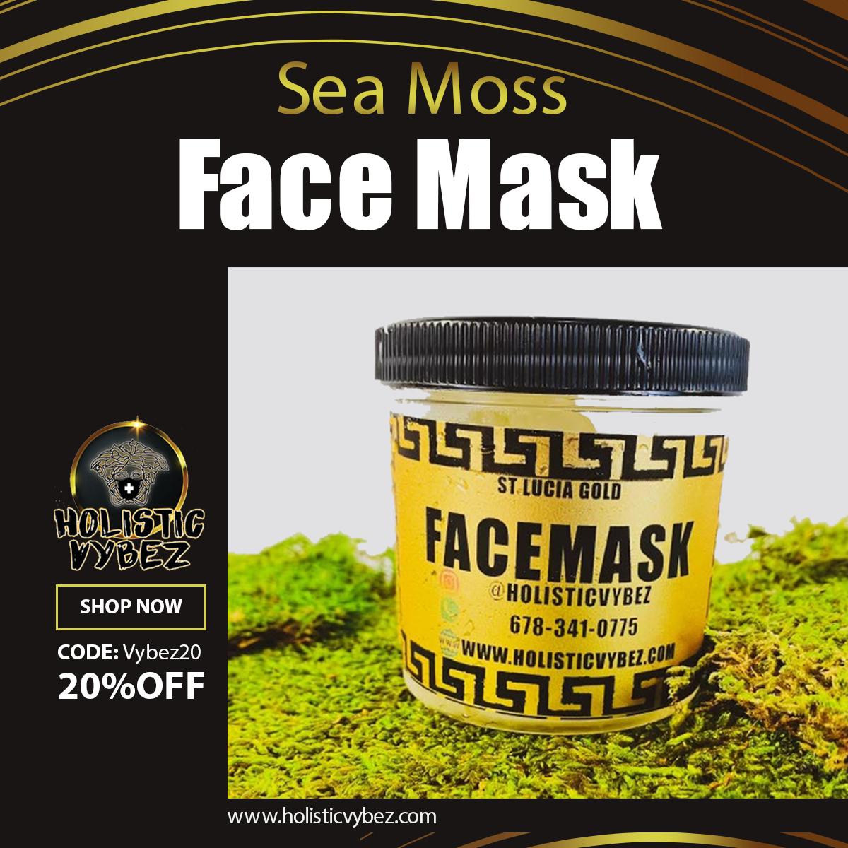 CYoung25fd8h's tweet image. Give your skin the best care and protection with our Sea Moss Face Mask!

Don&apos;t hesitate to visit our website. Order them now, and get 20% OFF with our code &quot;Vybez20&quot;!