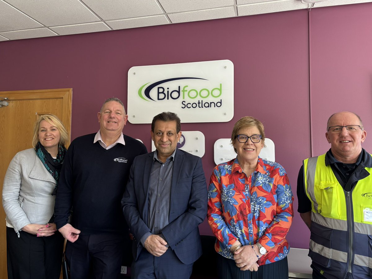 Very informative visit to Bidfood Wholesaler Edinburgh today to learn more about the challenges facing the distribution industry in Scotland after Brexit and Covid-19.

I was struck by their commitment to creating and sustaining jobs, highlighting the importance of teamwork and