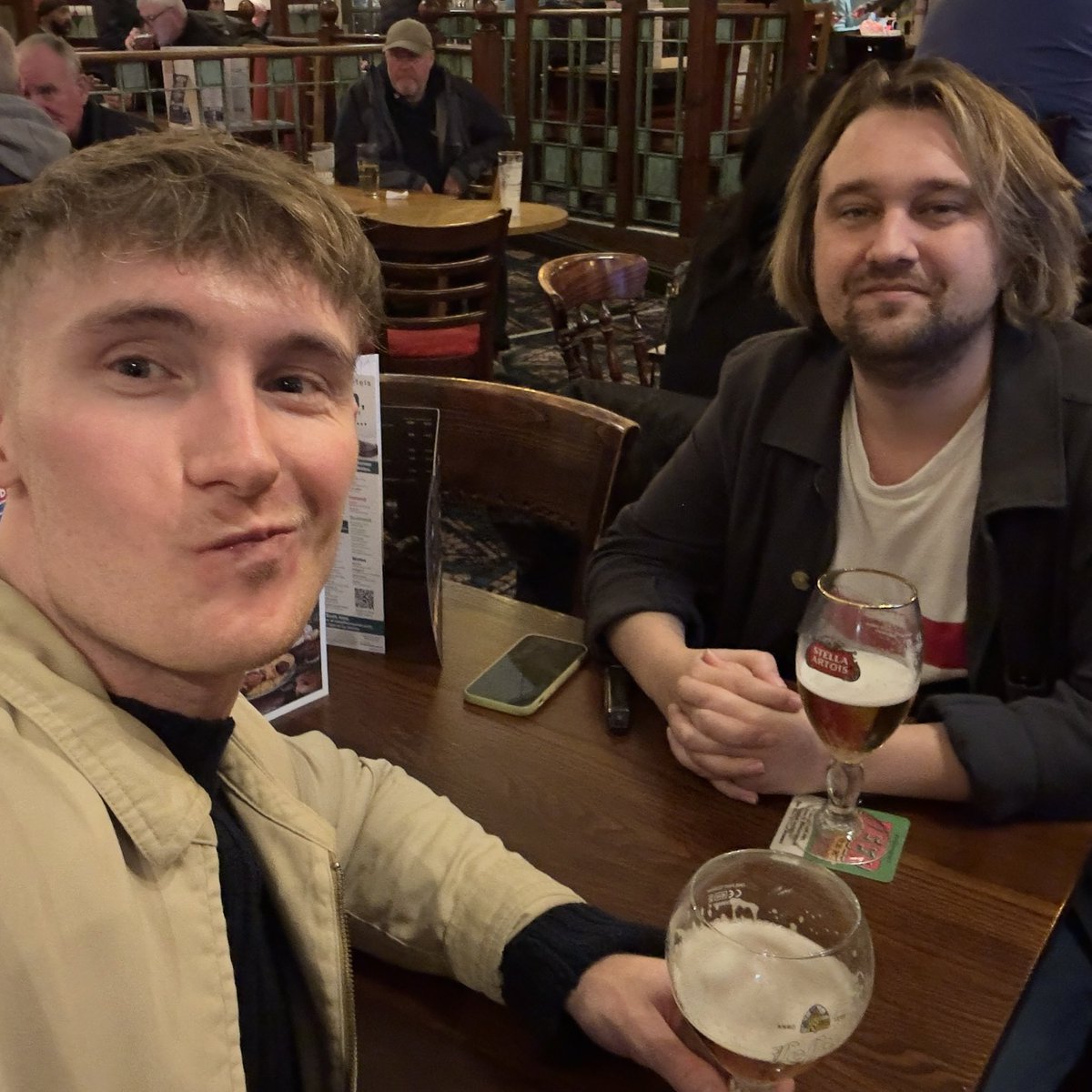 🚨 Live podcast recording! Join Chris and George at the Star &amp; Garter in Manchester at 12pm on Saturday, May 10, for a live recording of Morrissey and Wine. Free wine! 🍷 We’d love to see you there.