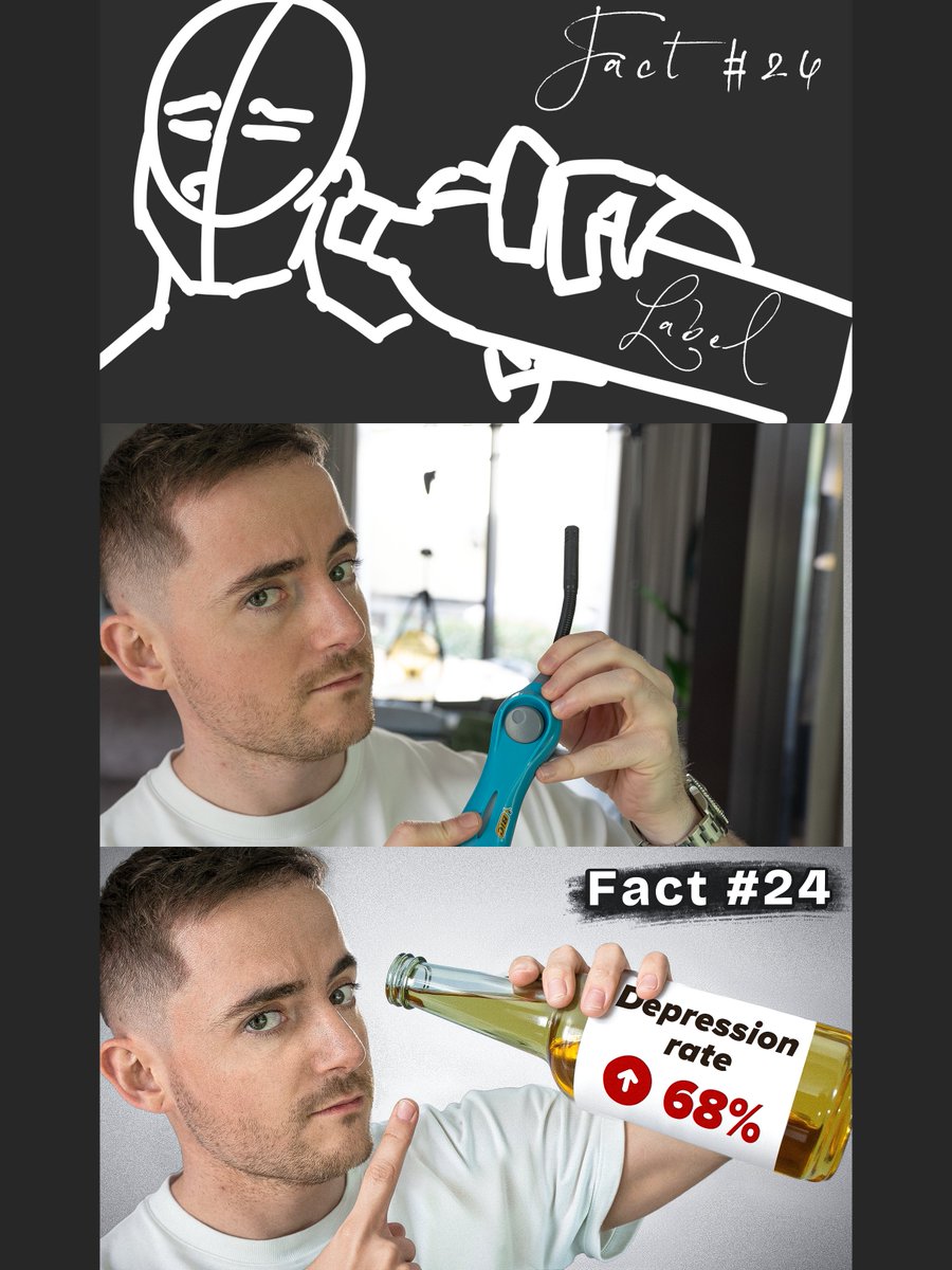 Recent thumbnail before/after

Don't remember the title, it was something like 50 facts about alcohol

Would you guys click on that? 👀