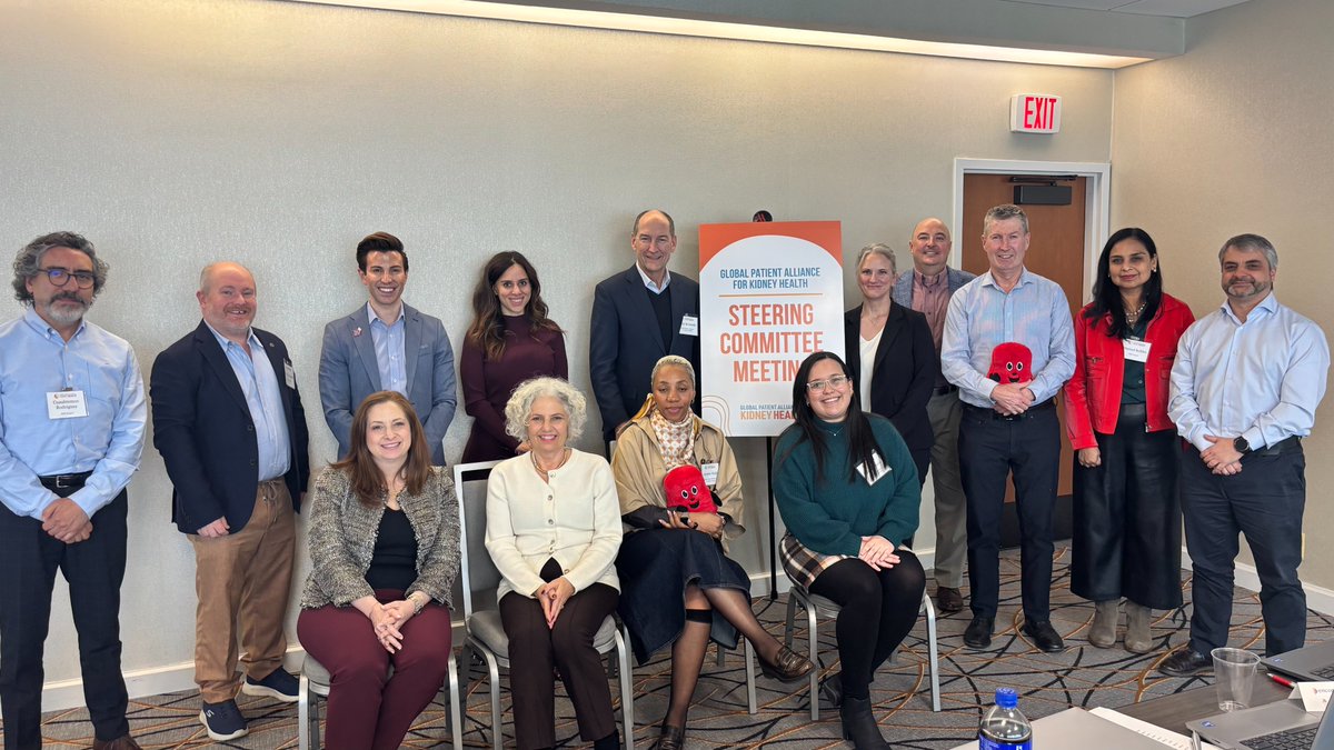 Yesterday, GloPAKH's Steering Committee wrapped up a two-day meeting in Boston, MA.

Thank you to committee members for an insightful discussion on the burden of #ChronicKidneyDisease and GloPAKH's plans to address it through advocacy and collaboration. Together, we can help