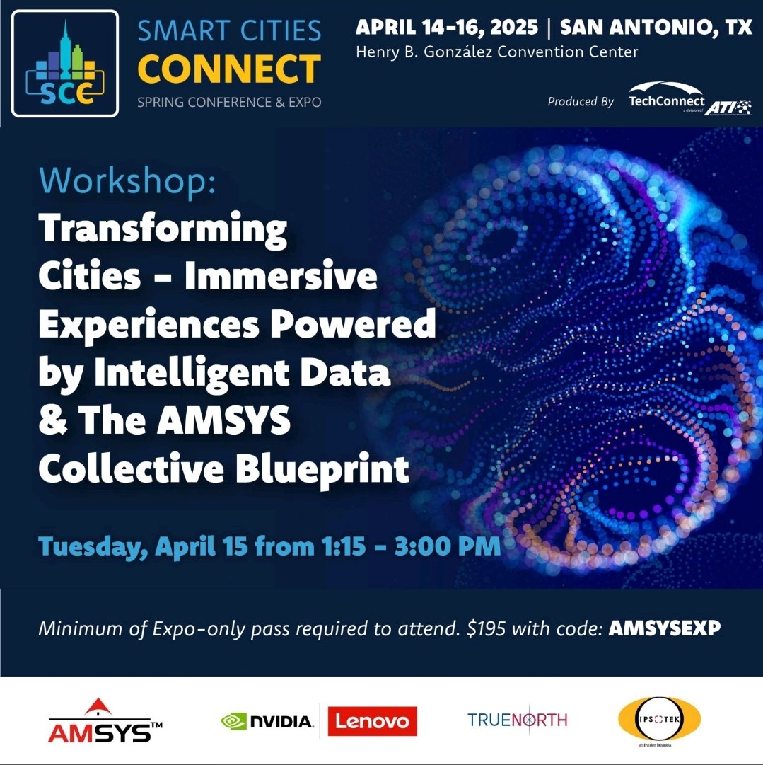 Stephanie Atkinson (@stephatkins) on Twitter photo JOIN US -
Want to attend this WORKSHOP at Smart Cities Connect? Use code AMSYSEXP to get into the conference for only $195.00, this is a savings of over $1K. <a href="/ConnectThatCity/">SmartConnections</a> Bill Pugh and I will be there, and would love to chat.
See you there!
lnkd.in/g3-3v3d
Prep for JOIN US -
Want to attend this WORKSHOP at Smart Cities Connect? Use code AMSYSEXP to get into the conference for only $195.00, this is a savings of over $1K. <a href="/ConnectThatCity/">SmartConnections</a> Bill Pugh and I will be there, and would love to chat.
See you there!
lnkd.in/g3-3v3d
Prep for