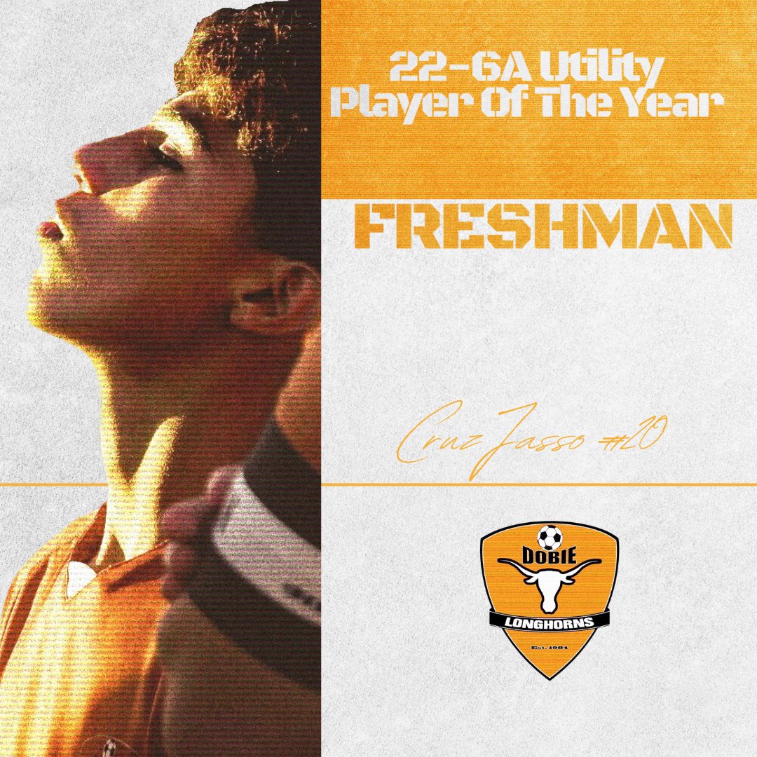 Cruz is your 22-6A Utility Player Of The Year! Congratulations! 🤘🧡