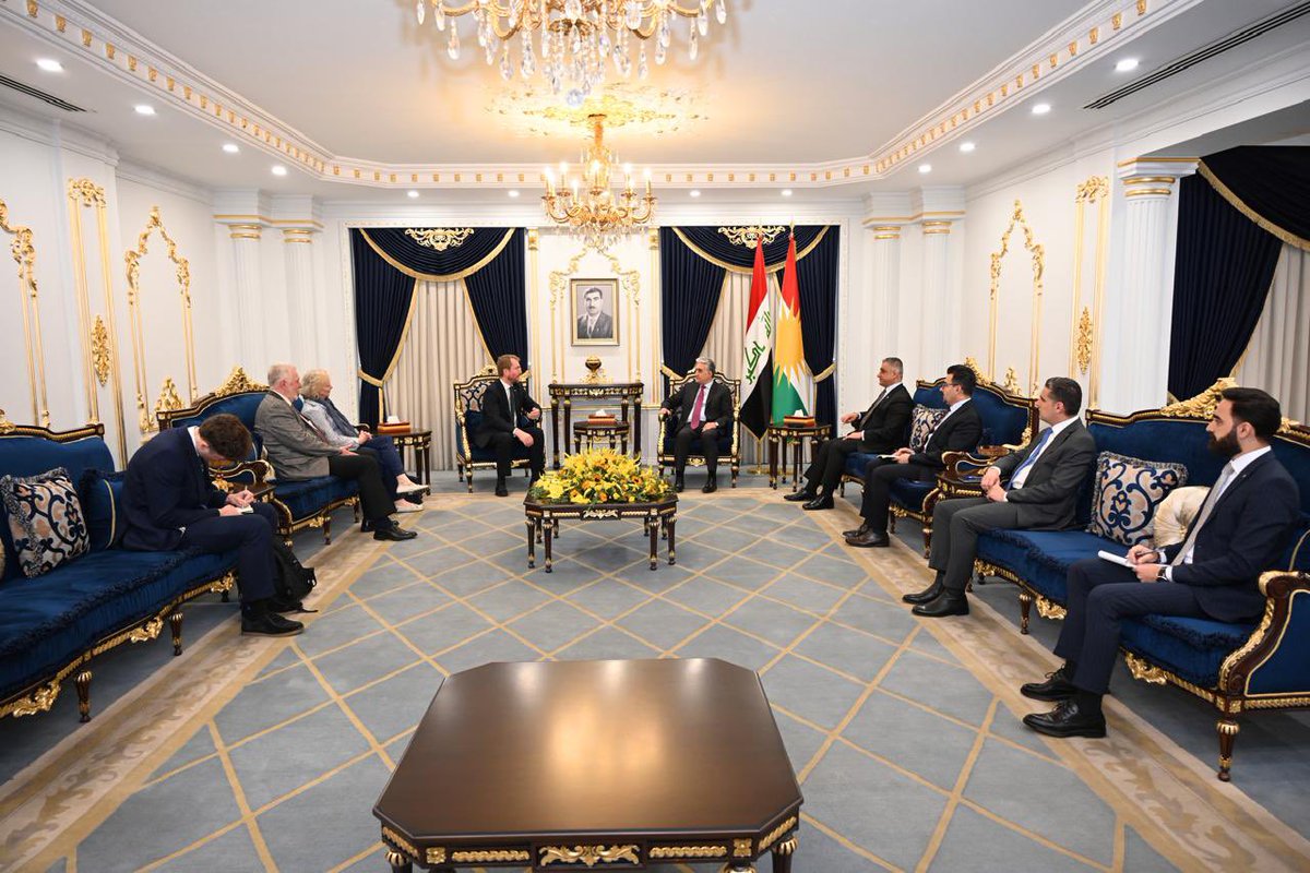 RĂŞber Ahmed (@rayberahmed) on Twitter photo Welcomed the <a href="/APPGKurdistan/">APPG Kurdistan</a> delegation led by <a href="/JohnSlinger/">John Slinger MP</a>, alongside longstanding friend <a href="/garykent/">gary kent</a> and #KRG Representative to the #UK <a href="/karwanTahir/">Karwan Jamal Tahir</a>.
Discussions focused on current developments, the KRG’s successful participation in the recent Border Security Summit in London, and Welcomed the <a href="/APPGKurdistan/">APPG Kurdistan</a> delegation led by <a href="/JohnSlinger/">John Slinger MP</a>, alongside longstanding friend <a href="/garykent/">gary kent</a> and #KRG Representative to the #UK <a href="/karwanTahir/">Karwan Jamal Tahir</a>.
Discussions focused on current developments, the KRG’s successful participation in the recent Border Security Summit in London, and