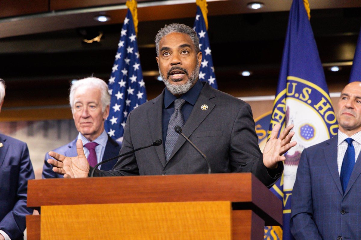 RepHorsford's tweet photo. This morning, my colleagues and I on Ways and Means spoke on the alarming signs of market manipulation. Retirements tanked. Small businesses got hit. Billionaires cashed in. This isn’t policy, it’s exploitation. And I’m calling it out. https://t.co/VfliQFiF1U