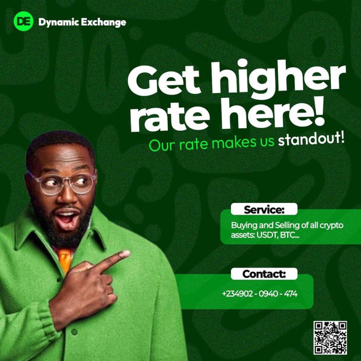 incarnate_13's tweet photo. If e no fast, e no be Dynamic! Buy and sell your crypto in minutes—no long process. 🔥💸 #FastCrypto #Dynamicexchange https://t.co/5qsFC01VIc