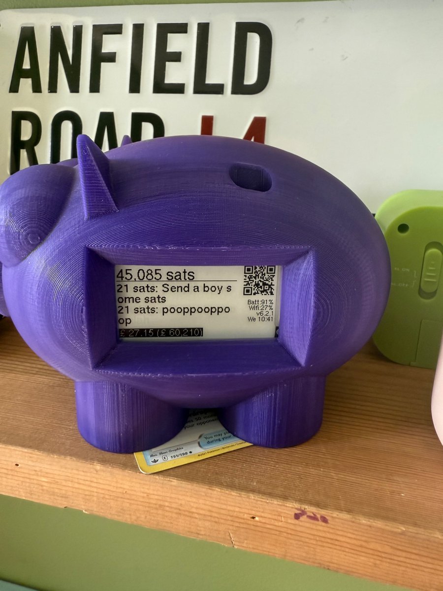 The Bitcoin Chef (@henryhe29277850) on Twitter photo Finallly got my kids set up with <a href="/LightningPiggy/">LightningPiggy ⚡️🐽</a> they love the!
Send some sats and make some future bitcoiners very happy 🫡👍🏼 Finallly got my kids set up with <a href="/LightningPiggy/">LightningPiggy ⚡️🐽</a> they love the!
Send some sats and make some future bitcoiners very happy 🫡👍🏼