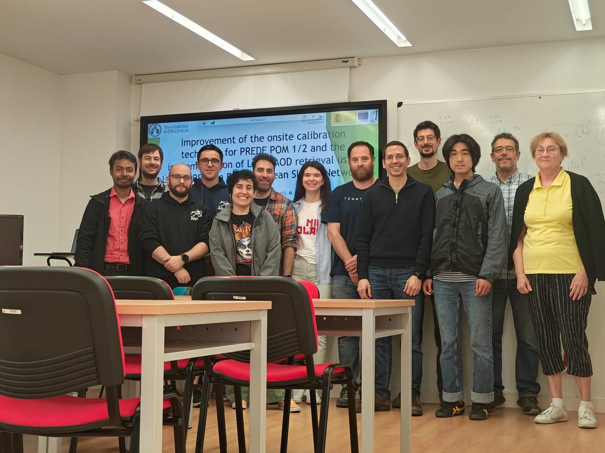 Hoy hemos tenido el placer de tener entre nosotros a Gaurav Kumar, estudiante de doctorado en el Dpto de Física de la Terra i termodinámica de la <a href="/UValensia/">Universitat De Valènsia</a>. Nos ha presentado algunos de los resultados de su interesante investigación científica sobre fotometría. Gracias Gaurav!