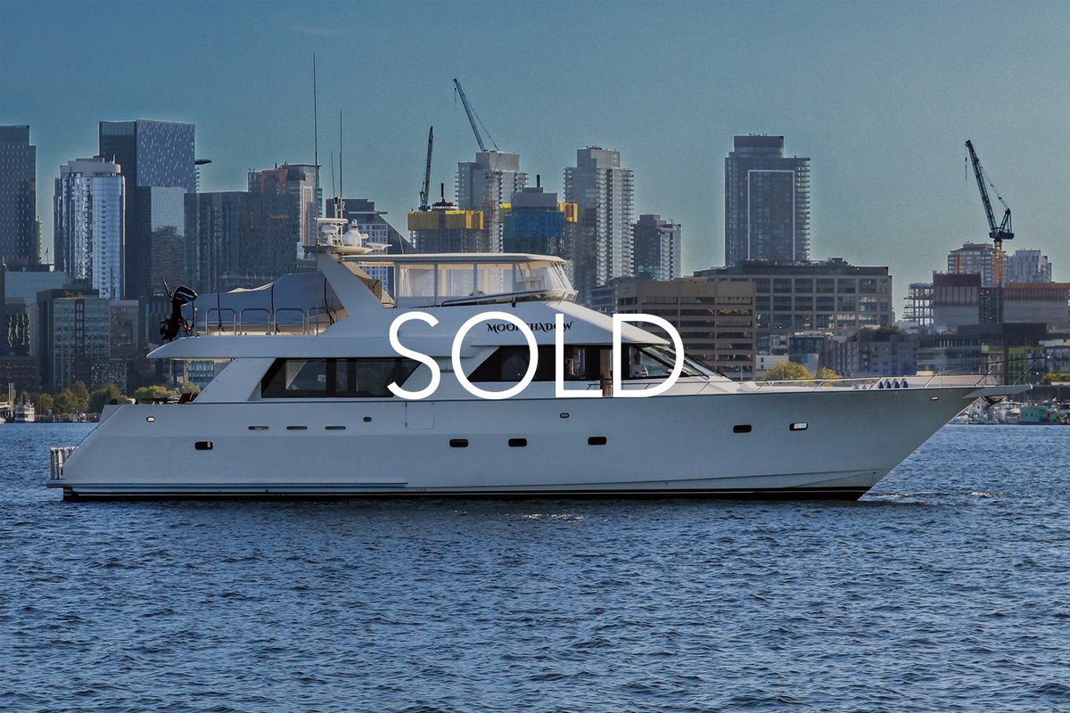 CrowsNestYachts's tweet photo. SOLD: 82’ Northcoast “Moonshadow” - Congratulations to Dan Wood at our Seattle office who represented both the buyer and the seller on this transaction. Looking to buy or sell your yacht? Contact Dan Wood at (206) 719-1800 or dwood@crowsnestyachts.com. https://t.co/2NlABeb6Mw