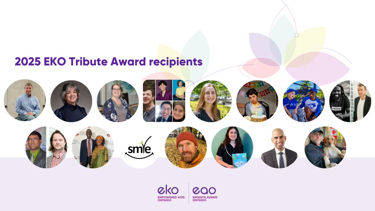 Empowered Kids Ontario (@empoweredkidson) on Twitter photo Our honourees are changing the lives of kids with #Disabilities, supporting their #Caregivers, and making communities more #Inclusive and #Accessible.
empoweredkidsontario.ca/newsroom?newsiā¦
<a href="/RickHansenFdn/">Rick Hansen Foundation</a> <a href="/HBKidsHospital/">Holland Bloorview</a> <a href="/JaysCare/">Jays Care Foundation</a> <a href="/ontariotech_u/">Ontario Tech University</a> <a href="/CNIB/">CNIB</a> <a href="/smilecanadaorg/">SMILE</a> <a href="/StopGapRamp/">StopGap Foundation</a> <a href="/pooranlawpc/">PooranLaw - Lawyers and Advocates for Inclusion</a> Our honourees are changing the lives of kids with #Disabilities, supporting their #Caregivers, and making communities more #Inclusive and #Accessible.
empoweredkidsontario.ca/newsroom?newsiā¦
<a href="/RickHansenFdn/">Rick Hansen Foundation</a> <a href="/HBKidsHospital/">Holland Bloorview</a> <a href="/JaysCare/">Jays Care Foundation</a> <a href="/ontariotech_u/">Ontario Tech University</a> <a href="/CNIB/">CNIB</a> <a href="/smilecanadaorg/">SMILE</a> <a href="/StopGapRamp/">StopGap Foundation</a> <a href="/pooranlawpc/">PooranLaw - Lawyers and Advocates for Inclusion</a>