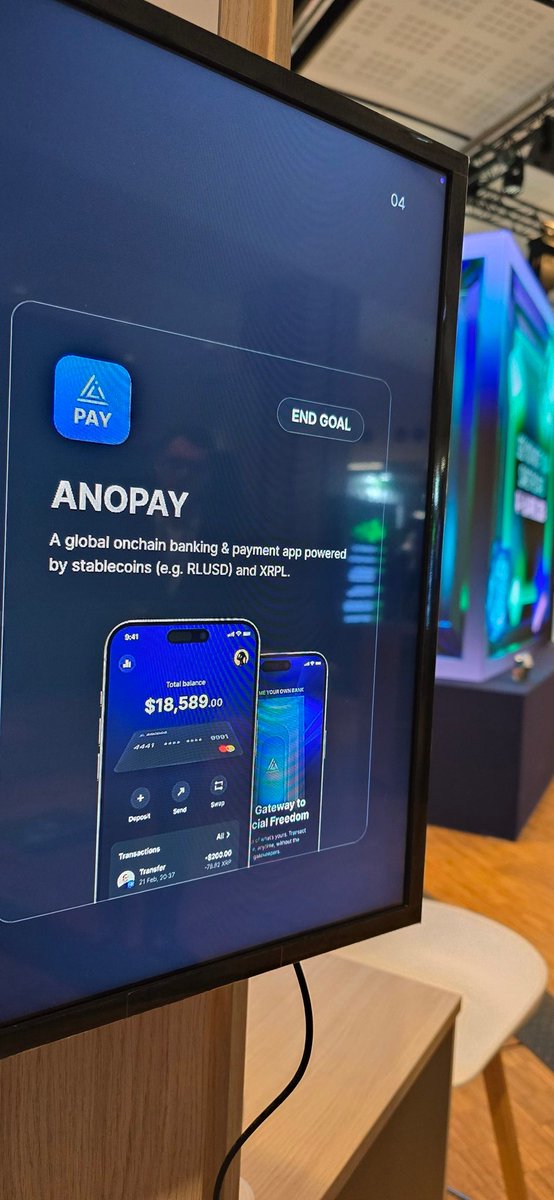 Anodos ๐ผ (@anodosfinance) on Twitter photo Straight from <a href="/ParisBlockWeek/">Paris Blockchain Week</a>! Showcasing the upcoming killer app powered by XRPL! ๐ผ Straight from <a href="/ParisBlockWeek/">Paris Blockchain Week</a>! Showcasing the upcoming killer app powered by XRPL! ๐ผ