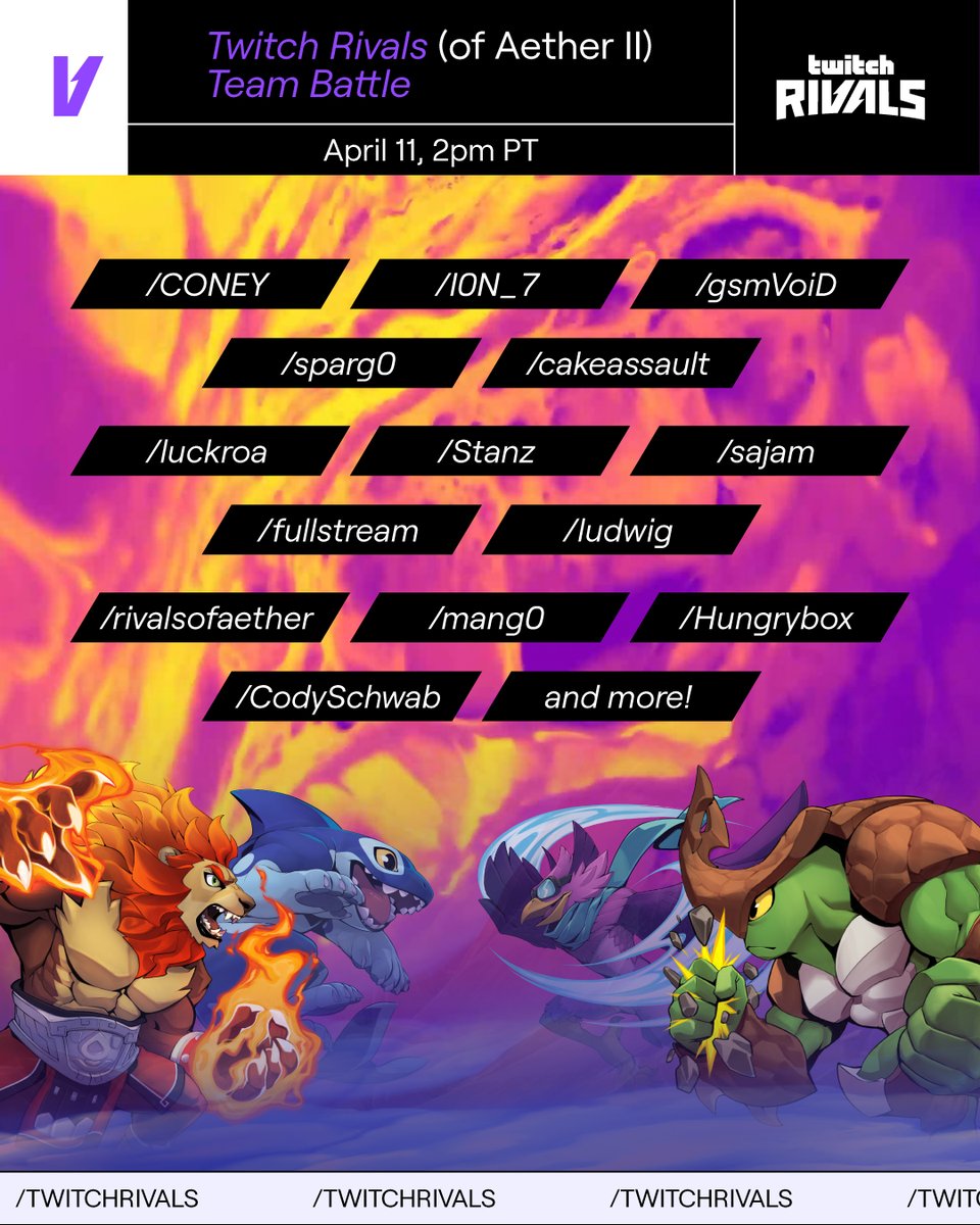 Twitch Rivals tweet media