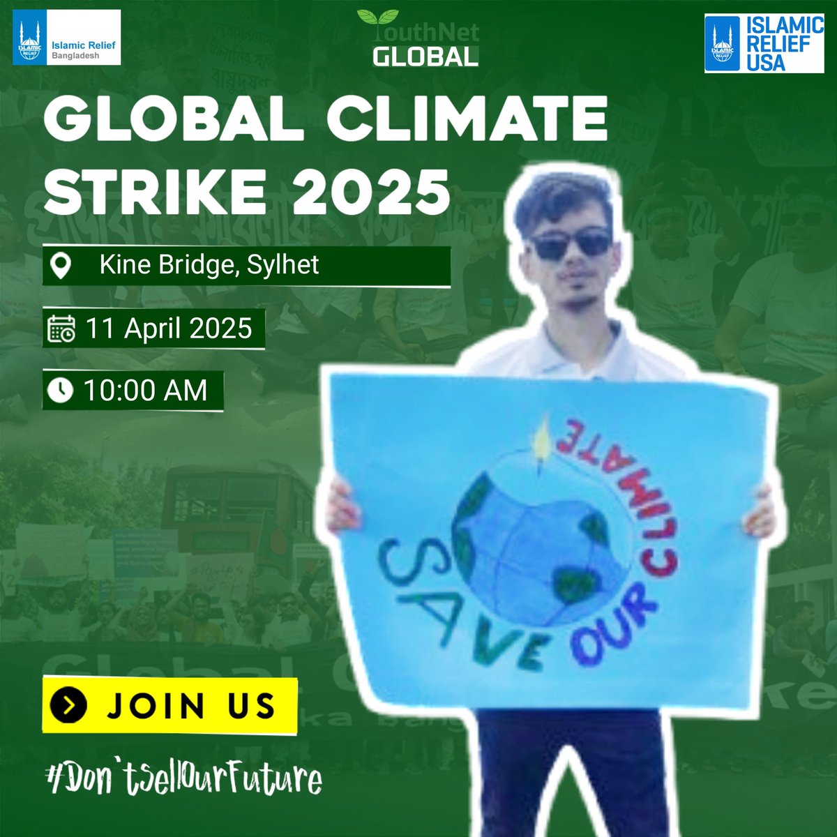 #climateStrike
#DontSellOurFuture 

<a href="/Fridays4future/">Fridays For Future</a> 
<a href="/YouthNetGlobal/">YouthNet Global</a>