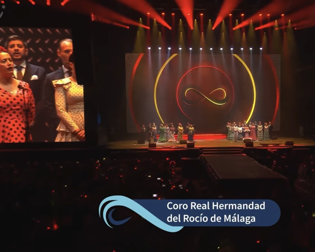 HDADMALAGA's tweet photo. 🟣⚪ CORO | El Coro de la Hermandad participó ayer miércoles en el bautizo del buque Mein Schiff Relax, de la compañía TUI Cruises.
Nuestra formación musical compartió escenario con el cantante internacional Robbie Williams (@robbiewilliams), que actúo como padrino del crucero. https://t.co/LUzZwBZXkt