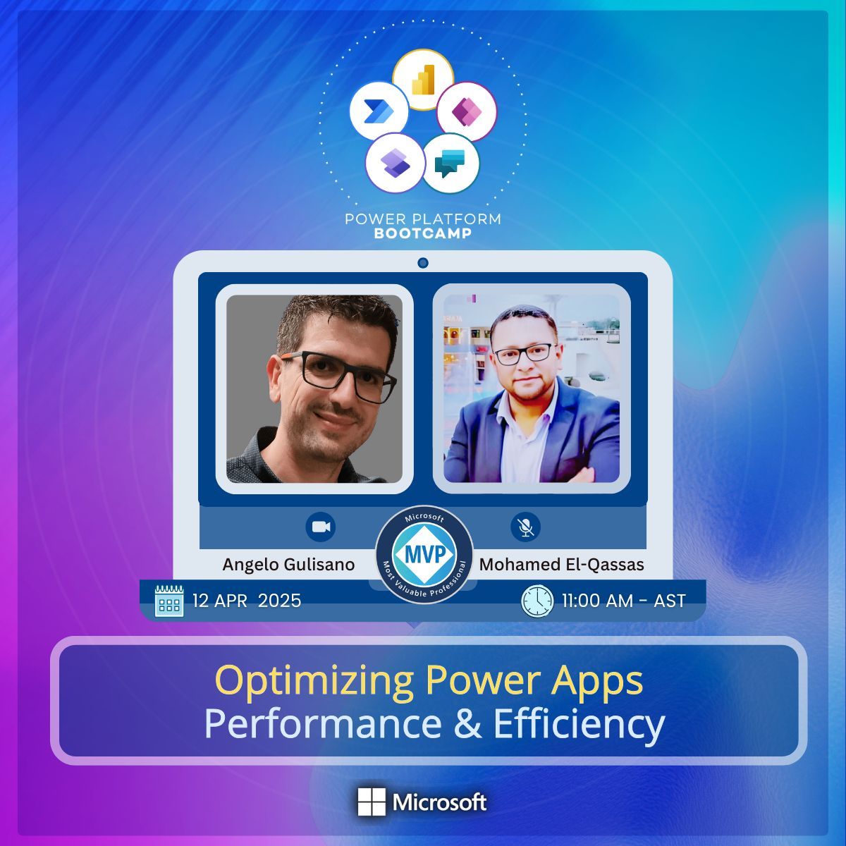 Angelo Gulisano (@angelog1908) on Twitter photo โน๏ธ If you're planning to attend my session at ๐๐น๐ผ๐ฏ๐ฎ๐น ๐ฃ๐ผ๐๐ฒ๐ฟ ๐ฃ๐น๐ฎ๐๐ณ๐ผ๐ฟ๐บ ๐๐ผ๐ผ๐๐ฐ๐ฎ๐บ๐ฝ ๐ฎ๐ฌ๐ฎ๐ฑ Saudi Arabia, please note the schedule update: my talk has been rescheduled to 12:00 PM KSA, which corresponds to 11:00 AM in Italy.
#PowerApps #GPPB2025 #MVPBuzz โน๏ธ If you're planning to attend my session at ๐๐น๐ผ๐ฏ๐ฎ๐น ๐ฃ๐ผ๐๐ฒ๐ฟ ๐ฃ๐น๐ฎ๐๐ณ๐ผ๐ฟ๐บ ๐๐ผ๐ผ๐๐ฐ๐ฎ๐บ๐ฝ ๐ฎ๐ฌ๐ฎ๐ฑ Saudi Arabia, please note the schedule update: my talk has been rescheduled to 12:00 PM KSA, which corresponds to 11:00 AM in Italy.
#PowerApps #GPPB2025 #MVPBuzz