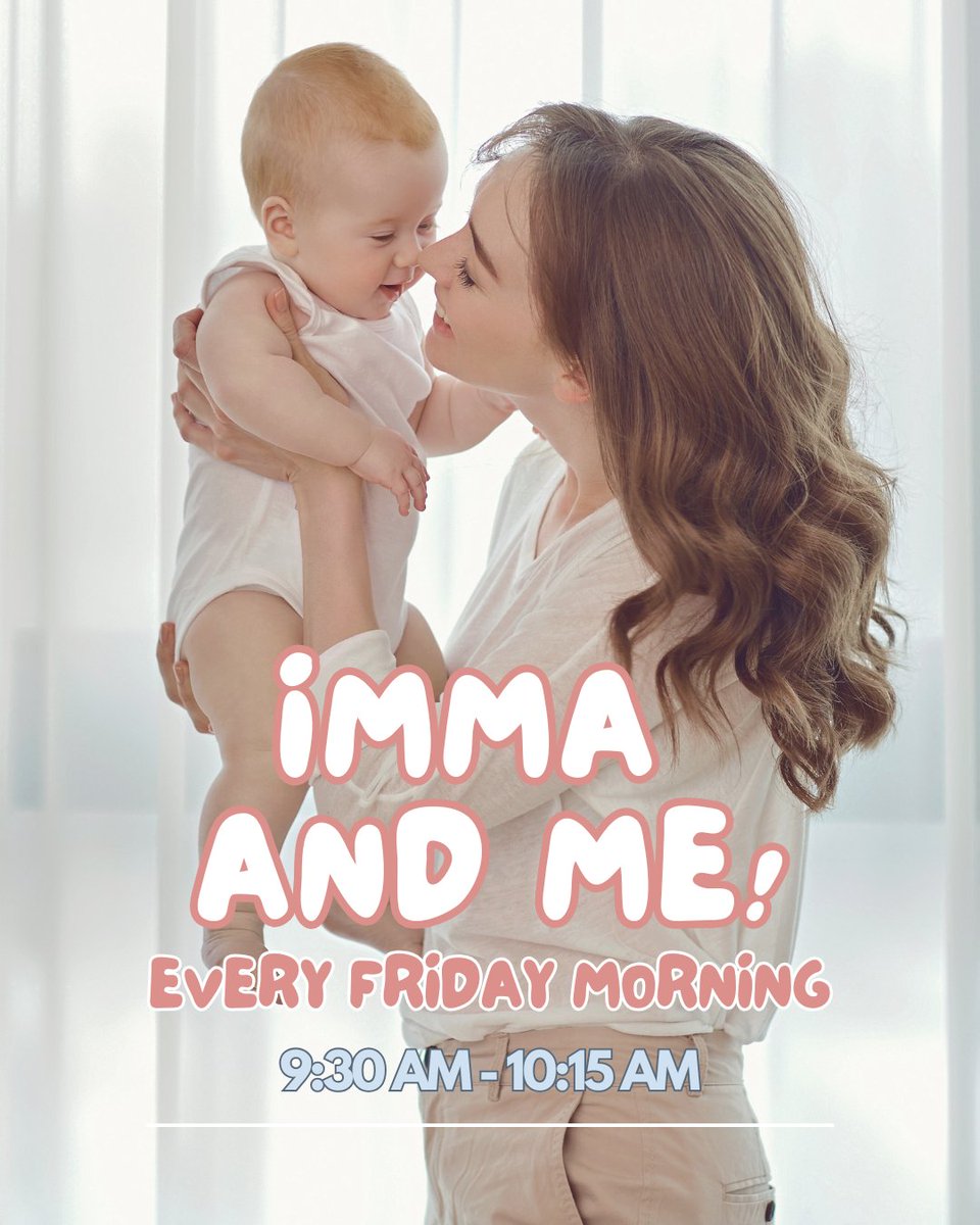 HiBubbeleh's tweet photo. Imma &amp; Me is tomorrow! We can’t wait to see you!

Join us for a morning of music, movement, + laughter! We’ll dance, sing Hebrew songs, play together, + celebrate the joy of Jewish holidays.

RSVP: https://t.co/W7PWboF1GG

#MommyandMe #BocaMoms #BocaKids https://t.co/ZBKXarKbWS