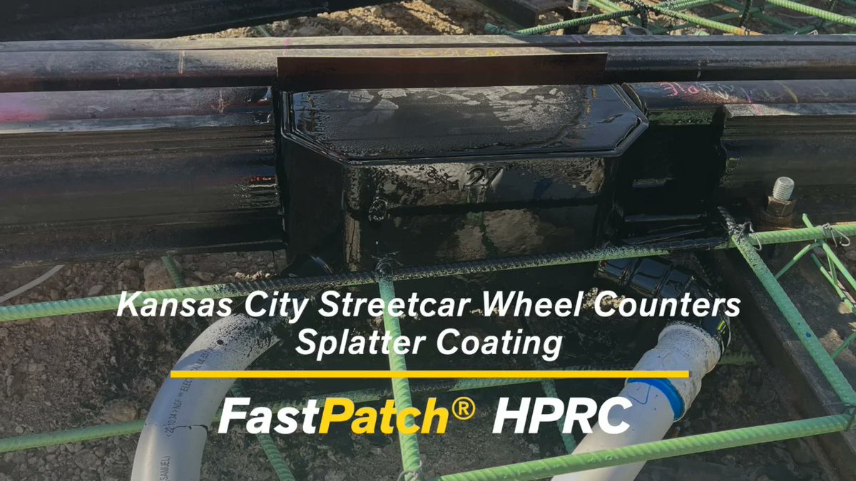 wvco's tweet photo. Project Highlight! 

Check out this video from a recent project in Kansas City. 

Kansas City has experienced issues with corrosion on wheel counters so they decided on the protective coating of FastPatch® HPRC for extra protection. 

➡️ https://t.co/qLgrILeSeW https://t.co/IGCSbjcvGL