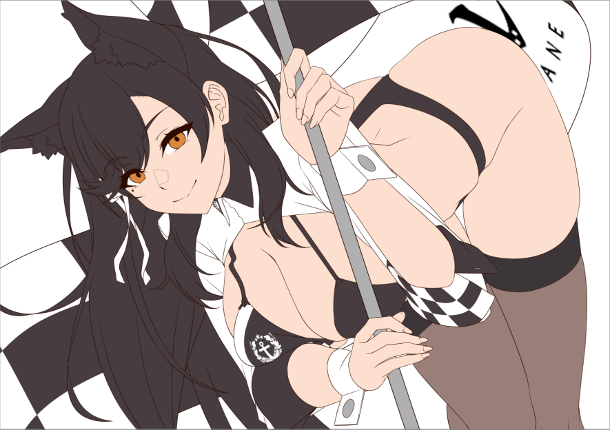 愛宕(アズールレーン) ,凄艶のマックススピード 「進捗 」|鍵山/Clave イラストレーターのイラスト