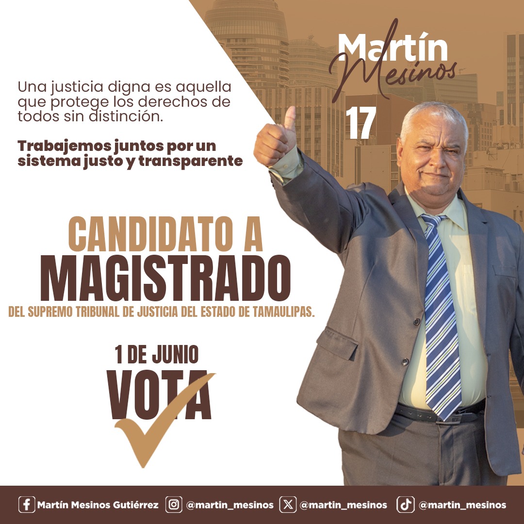 martin_mesinos's tweet photo. No hay democracia sin justicia. Mi convicción es clara: debemos consolidar un sistema donde la ley se cumpla sin excepciones y donde los derechos de todos sean respetados.

 #JusticiaDigna #TransparenciaJudicial #CompromisoConLaGente https://t.co/hWhSvNTT4q