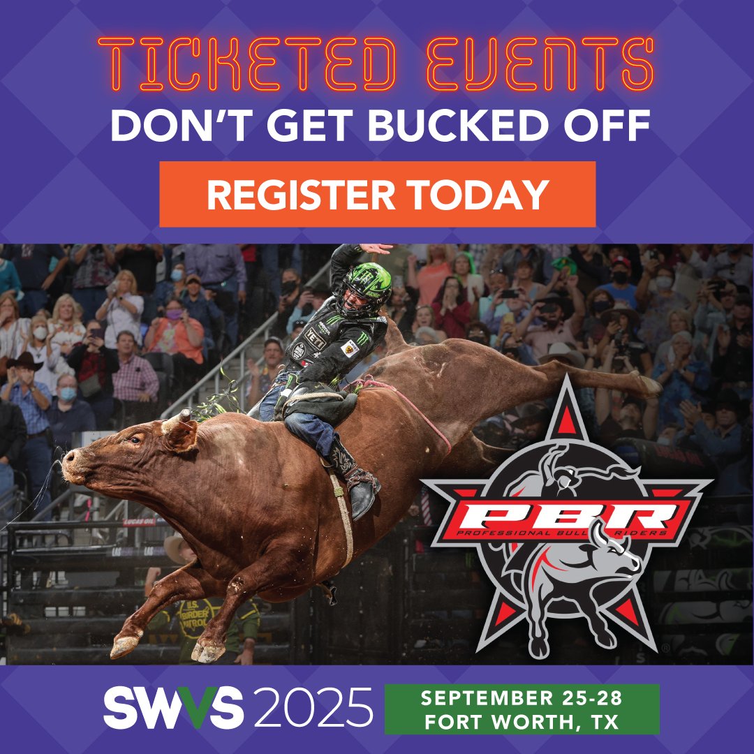 PBR Rattler Days - 9/27 @ 5-10pm
Join us at Dickies Arena where you can witness the 2023 PBR Teams Champion Ariat Texas Rattlers in action.  Visit our ticketed event page to see what all is included:
swvs.org/ticketed-event… #SWVS #PBRWORLDFFINALS