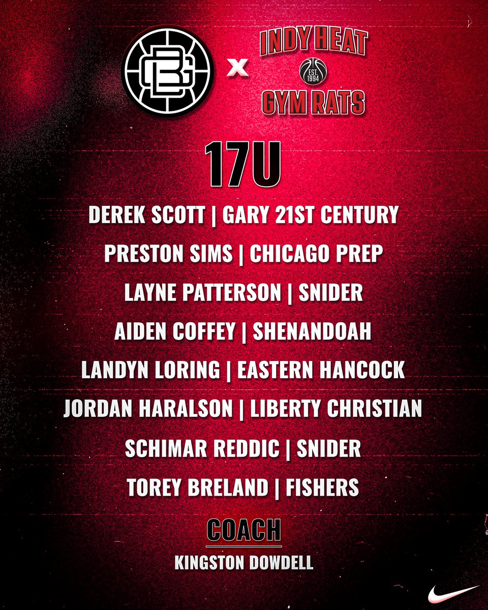 Indy Heat - Red (@indyheat17ur) on Twitter photo Our official 2025 Indy Heat Red 17U Roster & Schedule ๐ค๐ฅ
#IndyHeatFam x <a href="/GBLHoopsCircuit/">Grassroots Basketball League (GBL)</a> Our official 2025 Indy Heat Red 17U Roster & Schedule ๐ค๐ฅ
#IndyHeatFam x <a href="/GBLHoopsCircuit/">Grassroots Basketball League (GBL)</a>