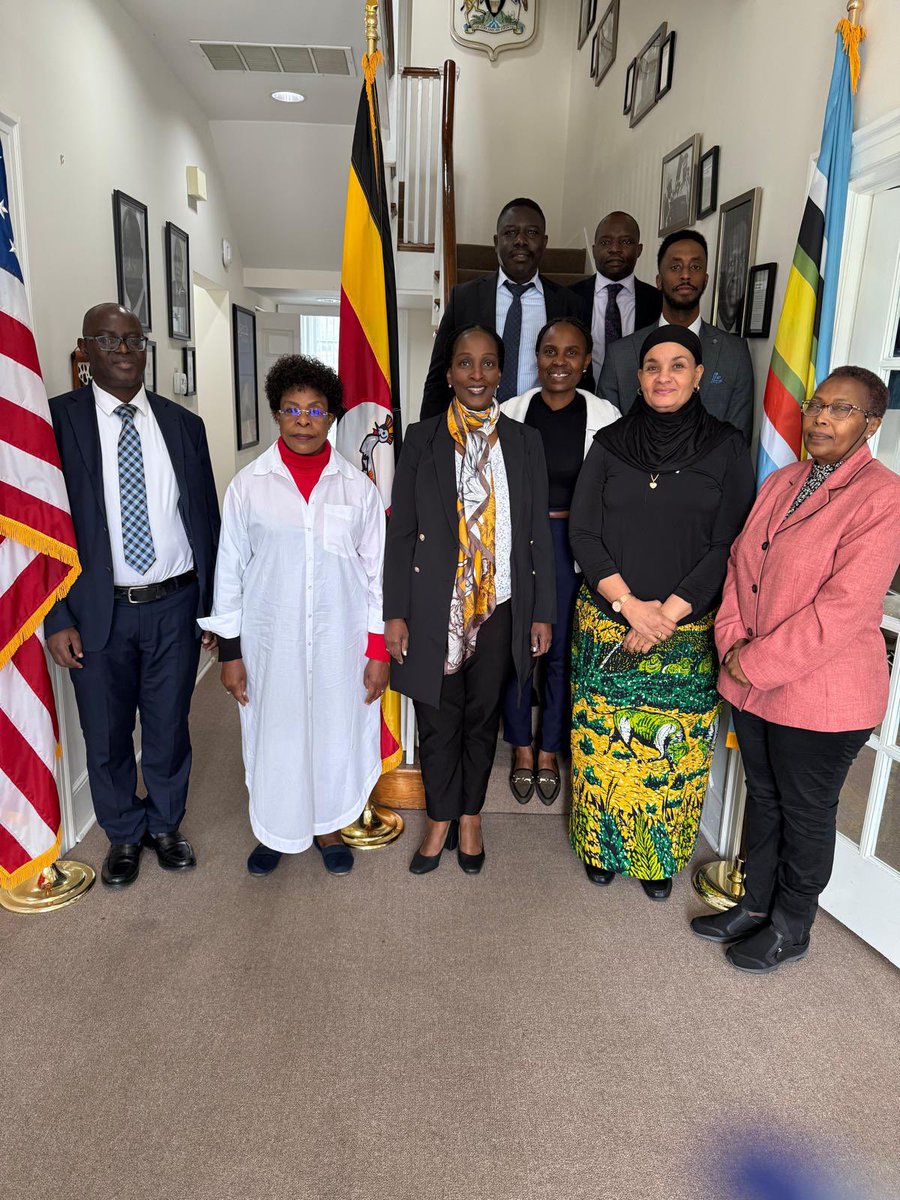 UgaEmbaWashDC's tweet image. Today, the Inspector General of Government @IGGBetiKamya paid a courtesy call on @RobieKakonge_ and engaged Embassy staff on the mandate of the Inspectorate of Government.
@IGGUganda
@UgandaMFA