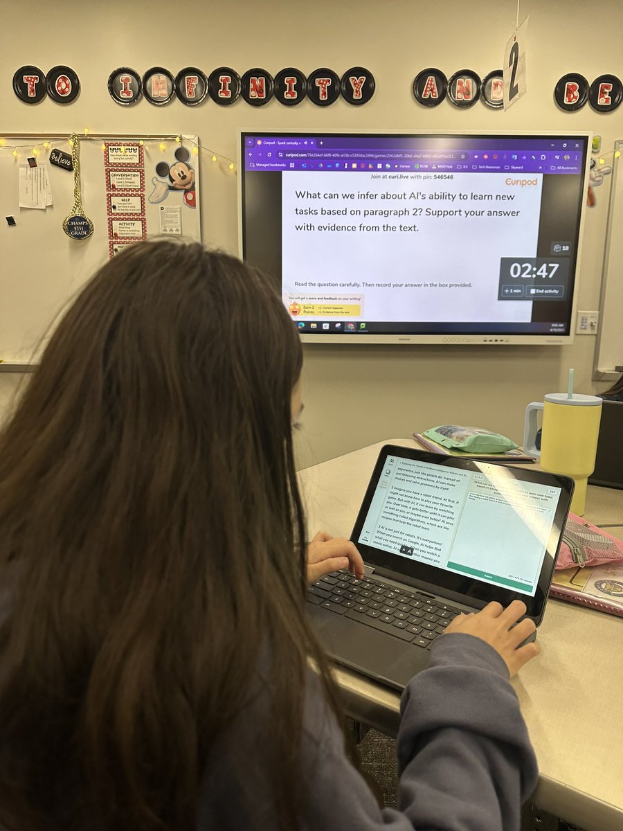 Jen Duffer (@mhs_aero) on Twitter photo Reading with this <a href="/CreeksideMISD/">Creekside Cubs</a> Pre-k friend is just what I needed between my Tech Time Outs with 5th graders.
<a href="/MISD_Technology/">MISD Technology Services</a> Reading with this <a href="/CreeksideMISD/">Creekside Cubs</a> Pre-k friend is just what I needed between my Tech Time Outs with 5th graders.
<a href="/MISD_Technology/">MISD Technology Services</a>