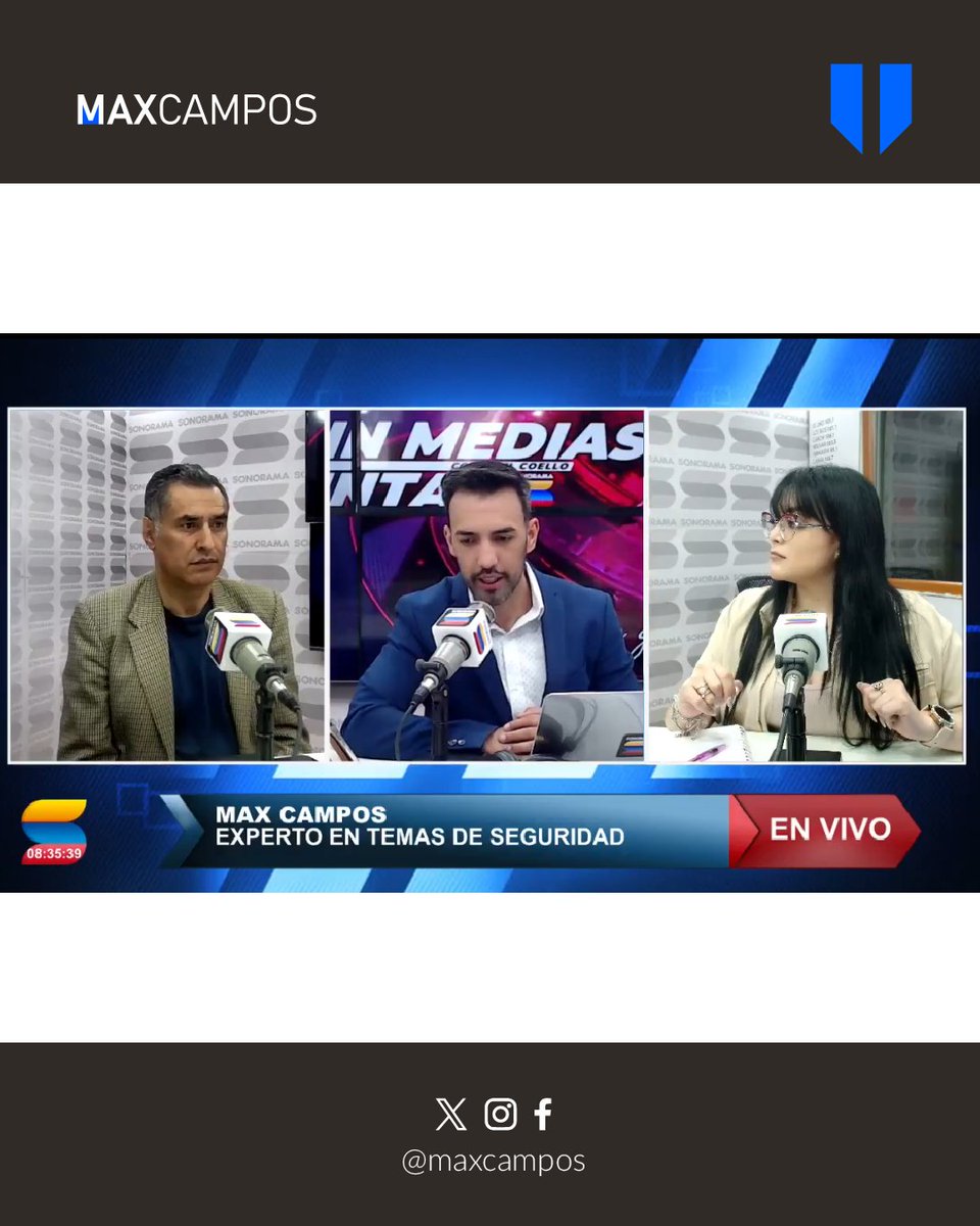 Estuve en Radio Sonorama  conversando sobre un tema que ha generado muchas dudas: ¿Qué es realmente el "gestor de paz"?
Hablé cuál sería su verdadero rol, cómo se plantea su posible aplicación y si realmente podría contribuir a mejorar la seguridad en el Ecuador.
#GestorDePaz