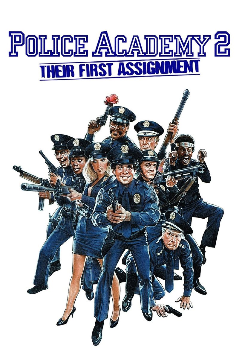 TheRiddlerMan's tweet image. Watching #PoliceAcademy2: Their First Assignment for the 40th Anniversary on #AppleTV.
#WarnerBrosPictures, staring #SteveGuttenberg, #BubbaSmith, #DavidGraf, #MichaelWinslow, #BruceMahler, #MarionRamsey, #ColleenCamp, #HowardHesseman, #GeorgeGaynes, #BobcatGoldthwait,