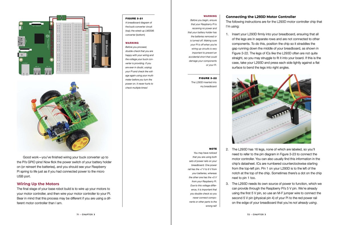 No Starch Press (@nostarch) on Twitter photo Nothing says personal growth like building a wheeled minion that judges you by size and shape.
Learn Robotics with Raspberry Pi by <a href="/RaspberryPiGuy1/">Matt Timmons-Brown (Raspberry Pi Guy)</a> now 30% off with code ROBOWEEK25 until 4/12: nostarch.com/raspirobots Nothing says personal growth like building a wheeled minion that judges you by size and shape.
Learn Robotics with Raspberry Pi by <a href="/RaspberryPiGuy1/">Matt Timmons-Brown (Raspberry Pi Guy)</a> now 30% off with code ROBOWEEK25 until 4/12: nostarch.com/raspirobots