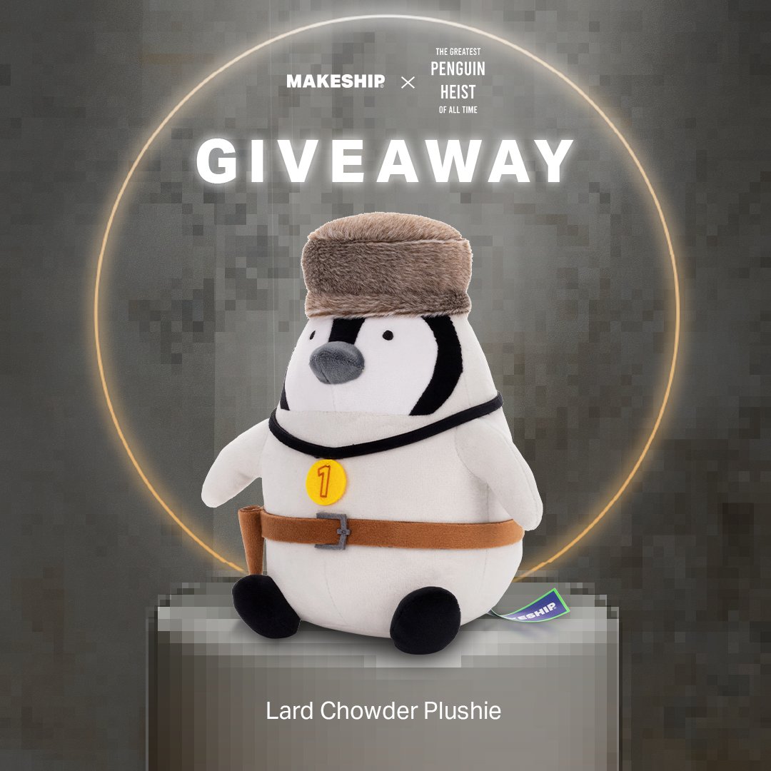 It’s GIVEAWAY time! 🎁🎉

You now have the chance to win 1 of 2 Lard Chowder Plushies! 📷 How to enter?

1. Follow @makeship and <a href="/ThatOtherFish1/">That Other Fish</a> ➕

2. Repost this post ♻️

Giveaway ends April 11th at 2pm (ET). Good luck!