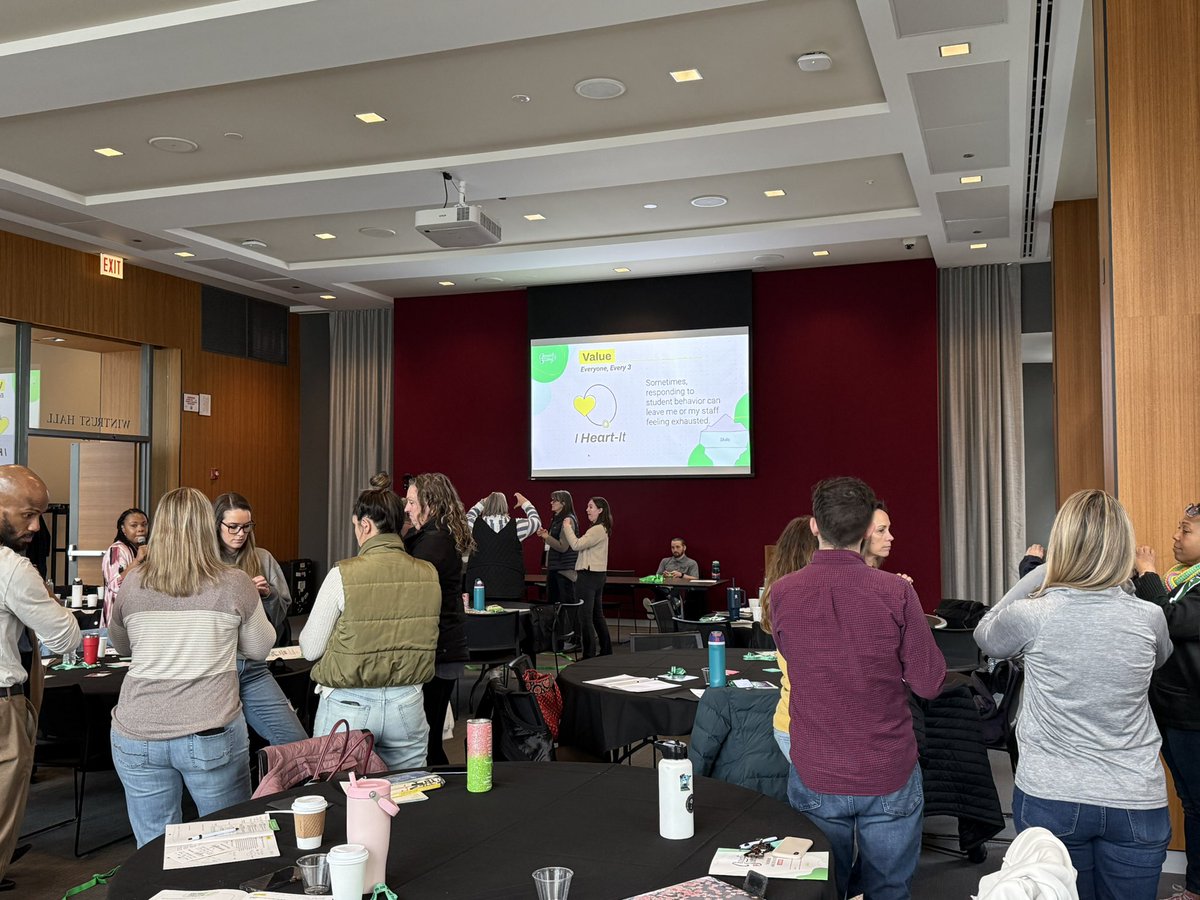 What a great day in Chicago for the <a href="/CharacterStrong/">CharacterStrong</a> Brain and Behavior SERVE Model Training. Hey <a href="/barrington220/">Barrington 220</a> staff…we are bringing this straight to Summer U in June! Sign up on Tuesday! #ThePlaceToB #bsd220
