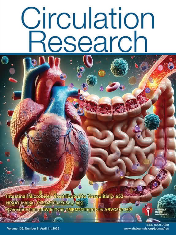 Circulation Research (@circres) on Twitter photo <a href="/CircRes/">Circulation Research</a> April 11th Issue is Out! ahajrnls.org/3wPOBJJ
Cover: This digital artwork illustrates how gut barrier integrity, microbiota alterations, and immune-modulating metabolites influence the development of coronary artery aneurysms. <a href="/CircRes/">Circulation Research</a> April 11th Issue is Out! ahajrnls.org/3wPOBJJ
Cover: This digital artwork illustrates how gut barrier integrity, microbiota alterations, and immune-modulating metabolites influence the development of coronary artery aneurysms.