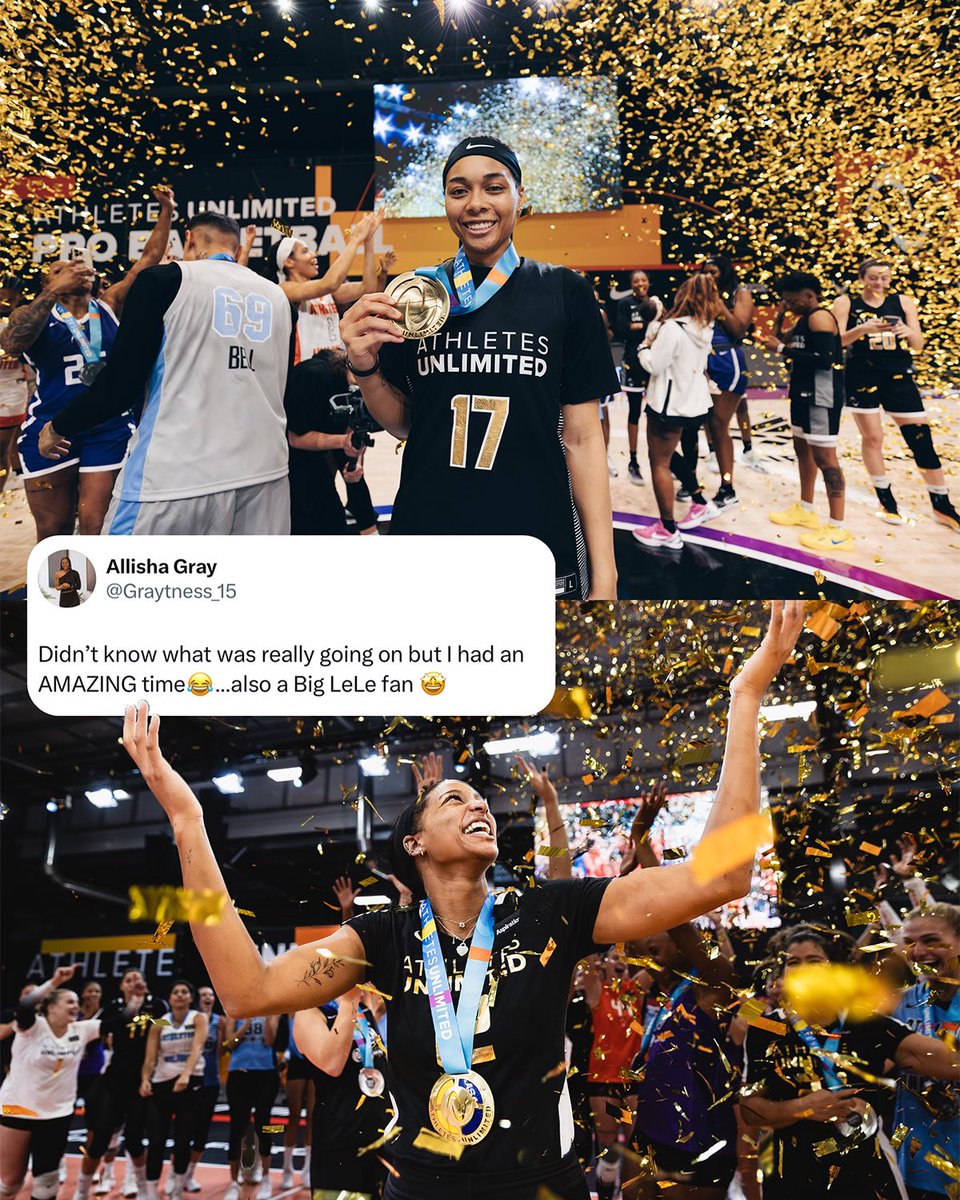 AU Pro Basketball (@auprobasketball) on Twitter photo we CANNOT stop watching Lish’s mic’d up at the <a href="/AtlantaVibeVB/">AtlantaVibeVB</a> game 🥹
these two go wayyy back , winning the same title at AU in the SAME year 🏆 we CANNOT stop watching Lish’s mic’d up at the <a href="/AtlantaVibeVB/">AtlantaVibeVB</a> game 🥹
these two go wayyy back , winning the same title at AU in the SAME year 🏆