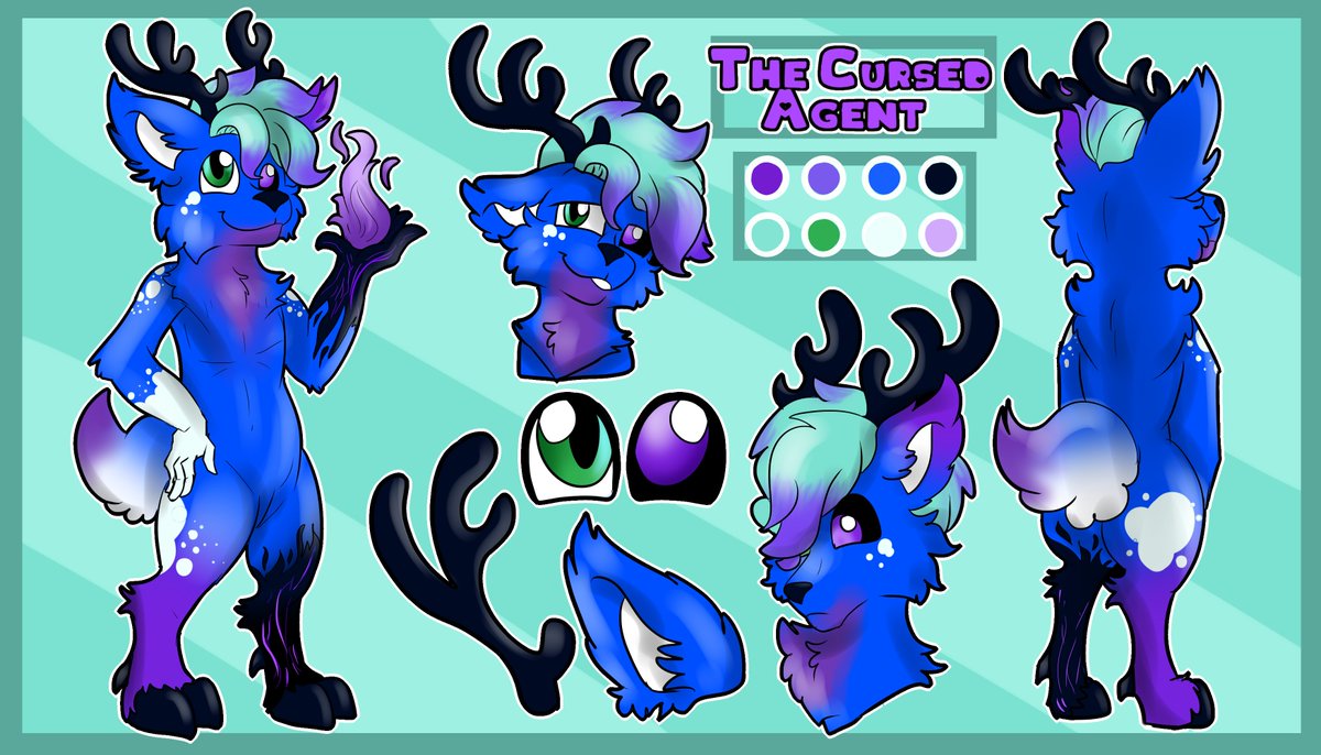 agent_cursed's tweet photo. @gabrycat28 Here's my main character Cursed, we shall see what happens. ^w^ https://t.co/TSvOiBr6i5