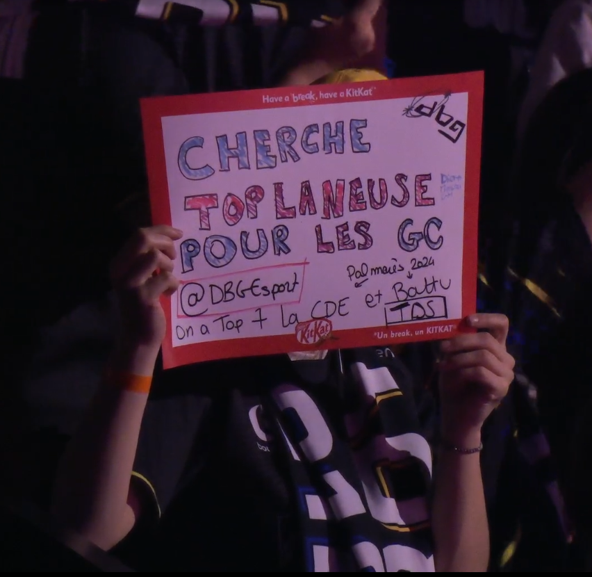 Moi aussi je connais une équipe qui inflige des défaites à Sixen 😉 #RechercheDeToplaneuse #EnvoyezVosCV #NousNotreGalionIlCoulePas
