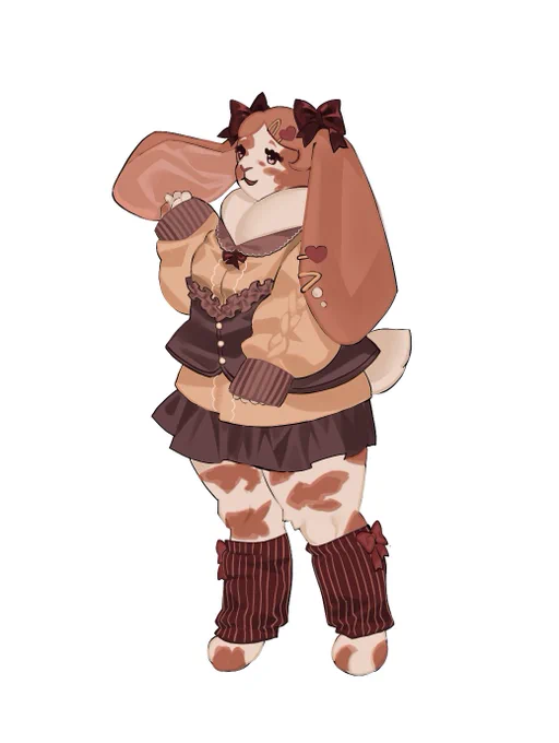 I bought the webkinz signature lop bunny recently and I wanted to draw a little design for her hehe 
