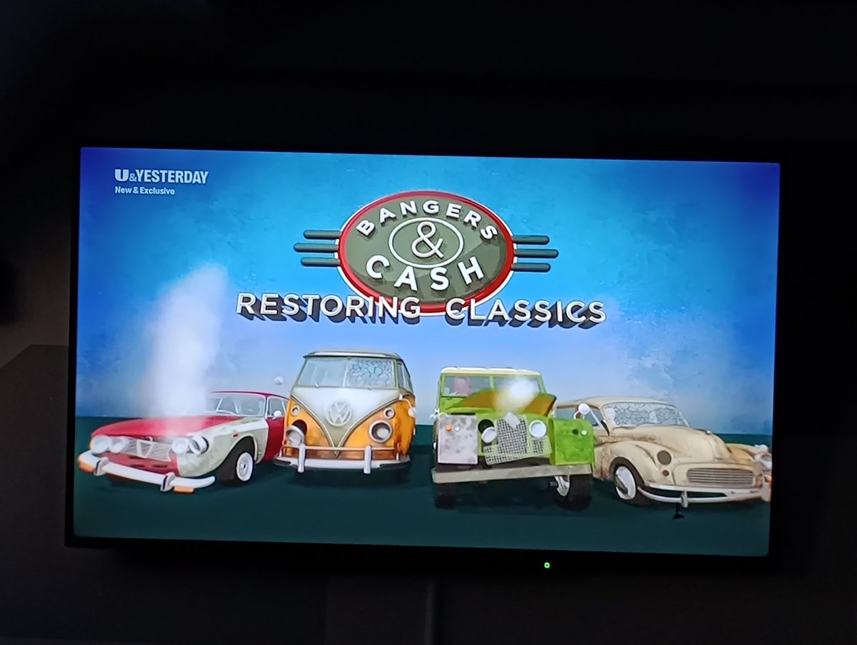 TrevCampbell's tweet image. Yay a brand new series starts tonight @DTMathewsons #BangersAndCash #RestoringClassics