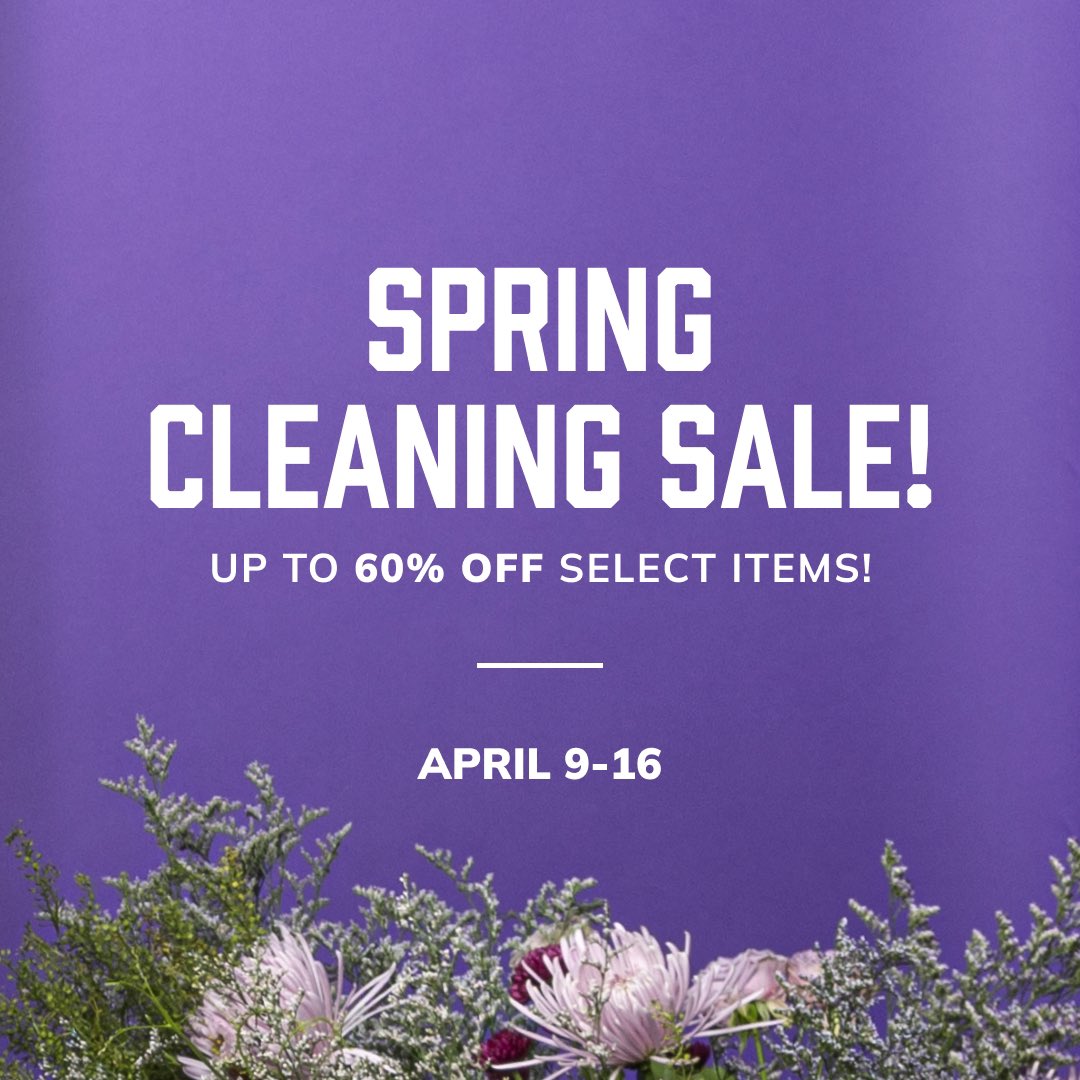 KingsTeamStore's tweet image. 🚨7 Days of Savings! 

🌼Save up to 60% off during our Spring Cleaning Sale! 

🛒 KingsTeamStore.com/Sale