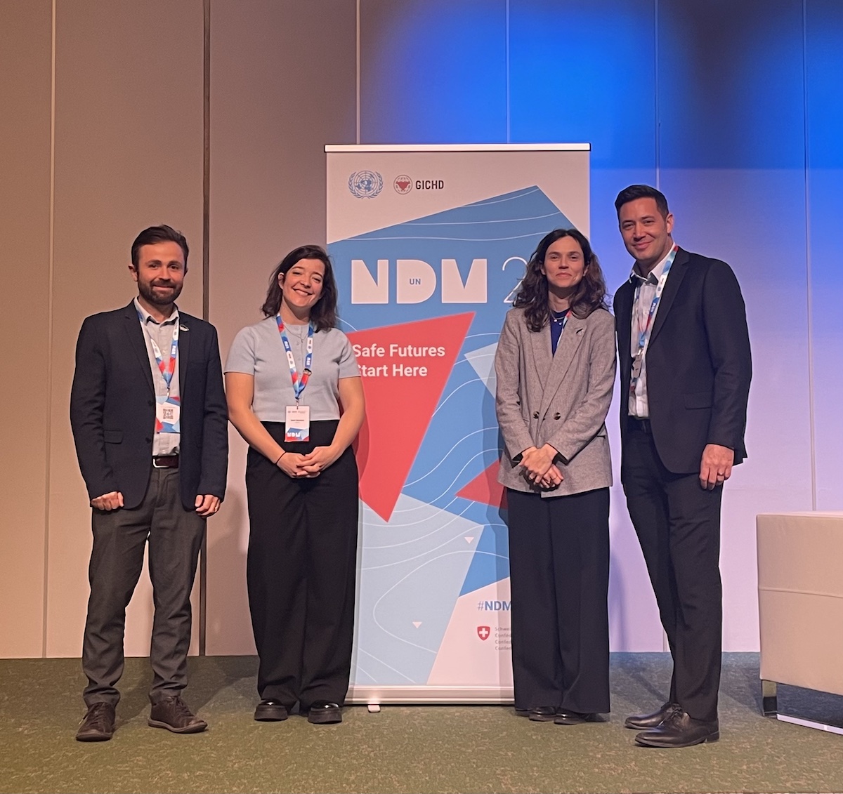 herorats's tweet image. APOPO is at #NDMUN28 in Geneva 🇨🇭—the world’s largest gathering of the #MineAction sector. Our team is joining key discussions on innovation, partnerships &amp;amp; operational data. Today Morgan Kline was co-leading a side event with key partners. #DataForGood #MineFreeWorld #APOPO