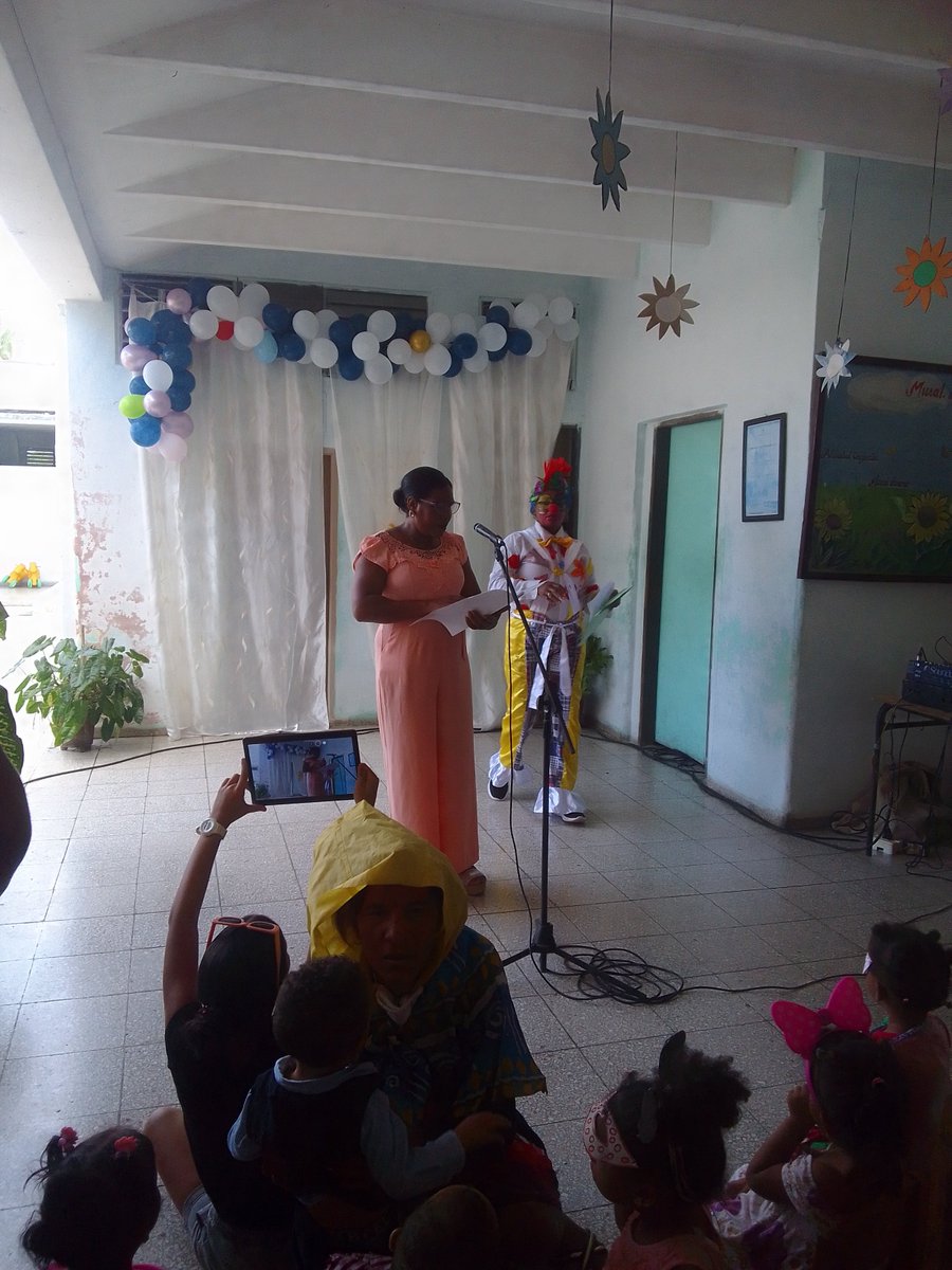 maceitos's tweet photo. En el CI Los Maceitos Los Maceitos continuamos celebrando el 64 Aniversario de la creación de los Círculos Infantiles. #dpemella #zuzelchacon #dmemella #CubaMined #LaPrimeraInfanciaSiImporta https://t.co/5OmcIujQa7