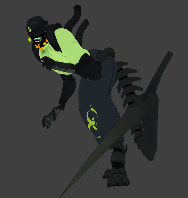 _DeerGraves_'s tweet photo. almost there! <3

#xenomorph #vrchat #vrc #3dmodel https://t.co/ih2zyMooTJ