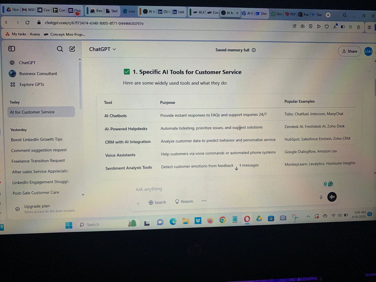 Oquincyjean's tweet photo. Deepsake, Qwen, Gemini & ChatGPT with the same prompt, got similar responses. AI is evolving faster.
Meeting me for the first time, I’m Quincy Ovie, a reliable internet researcher & virtual assistant helping business owners work smarter.
@alx_africa #ALXAISTARTERKIT https://t.co/Lvp83D2IIQ