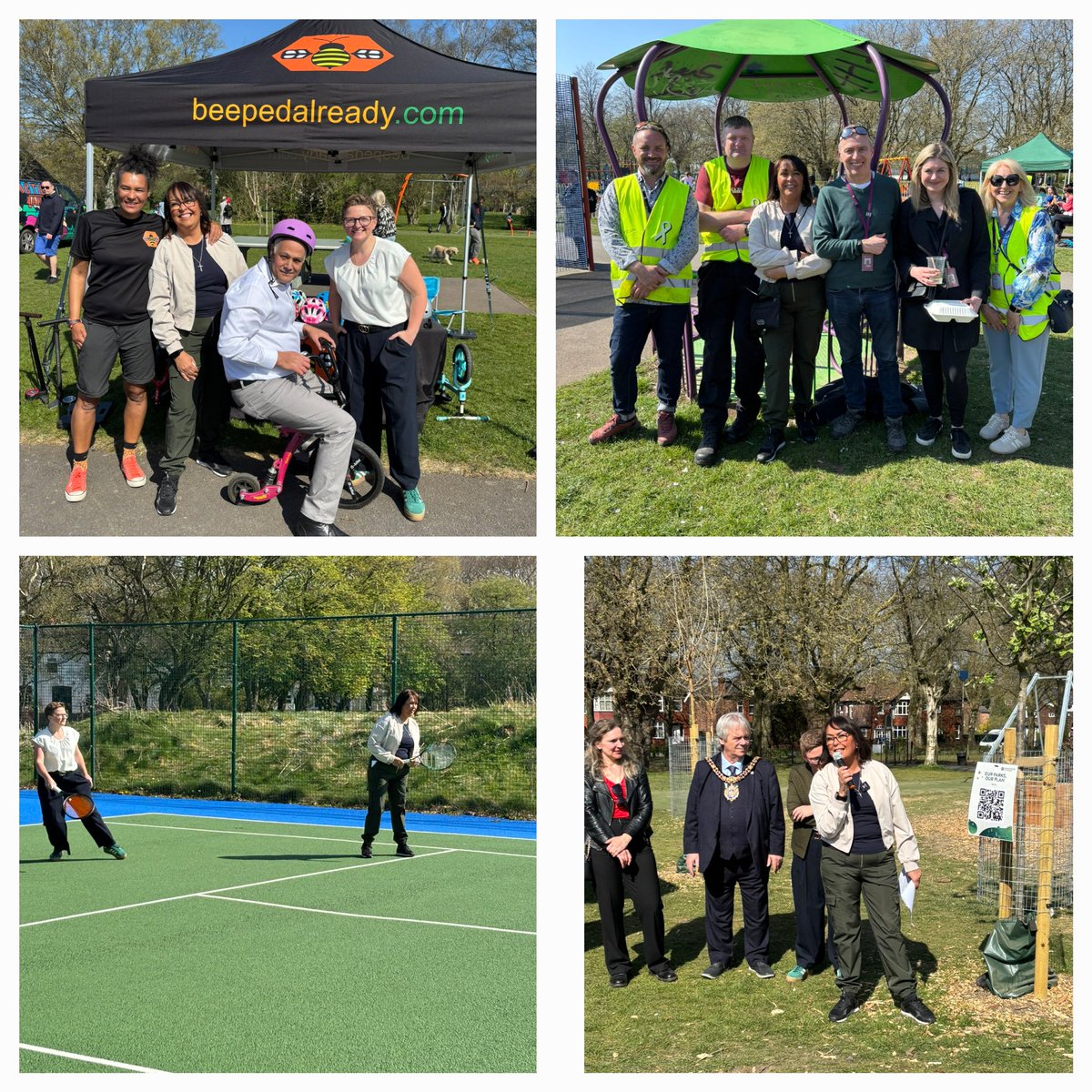 AnnIgbon's tweet image. Absolute brilliant day in Cringle park today opening the cafe and launching the Parks action plan with @bevcraig @LordMayorOfMcr Hundreds attended lots of activities for all ages and lots of fun @JohnRooManc @MCRparks_ @ky1iew @cllrabidchohan @Dzidra78 @RuthDenton16 well done