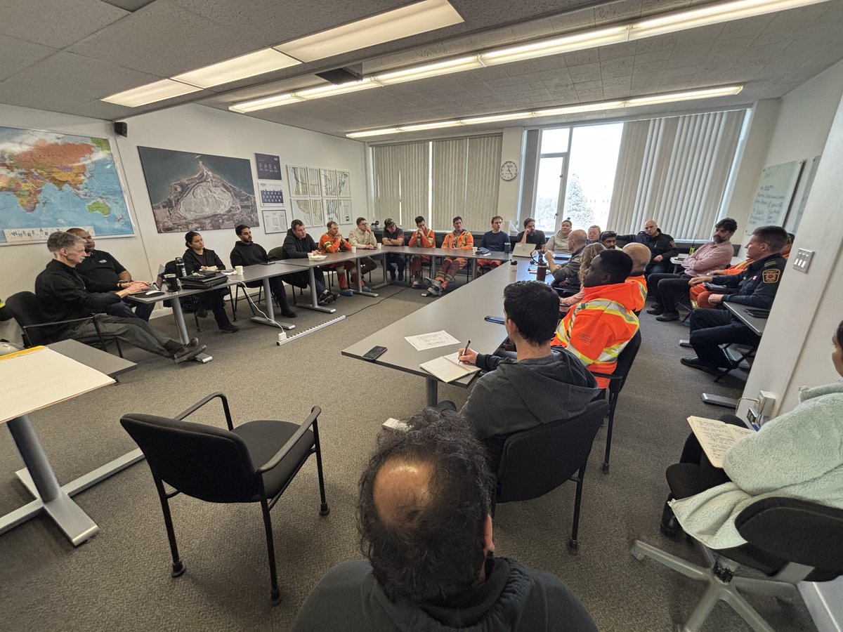 When we're not responding to emergencies, we're preparing for them. Recently, the Office of Emergency Management and MFES completed a successful full-scale emergency exercise with Ash Grove Cement!👍🚑🚒🚔 #preparationiskey