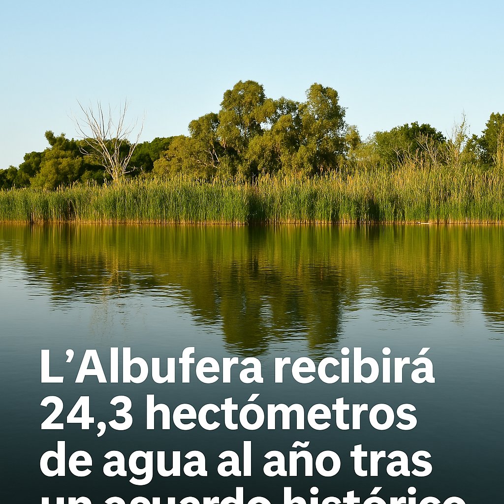 RevistaMasTuria's tweet image. 🔹 La #Albufera recibirá 24,3 hectómetros de agua al año del #Júcar y el #Turia tras un acuerdo histórico
▶ infojucar.com/2025/04/la-alb…