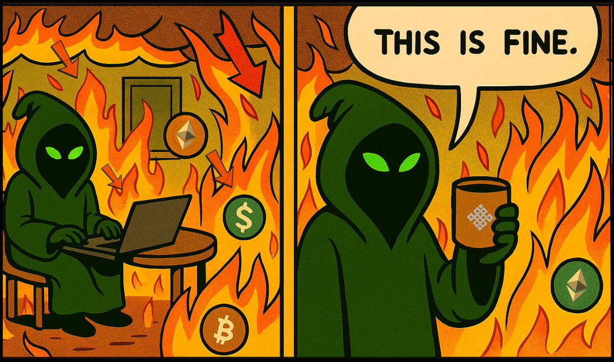 The world burns, the markets fall — but the ritual remains.