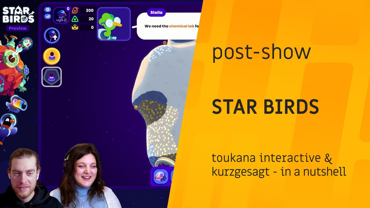The Triple-i Initiative (@iii_initiative) on Twitter photo Tune in to the #iiiShowcase post-show live with Star Birds! 
twitch.tv/iii_initiative
youtu.be/rnNhA7vLgZ0 Tune in to the #iiiShowcase post-show live with Star Birds! 
twitch.tv/iii_initiative
youtu.be/rnNhA7vLgZ0