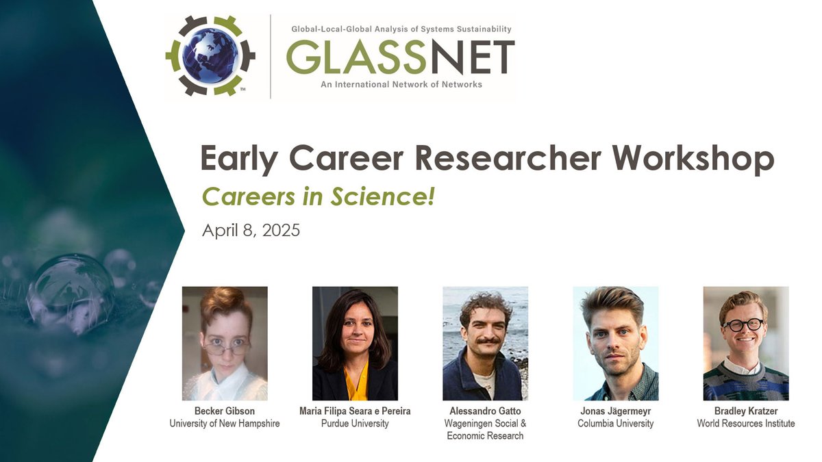 #GLASSNET Early Career Researcher Workshop: Careers in Science! recording is now available:
youtu.be/ZJpDtjG3zrU