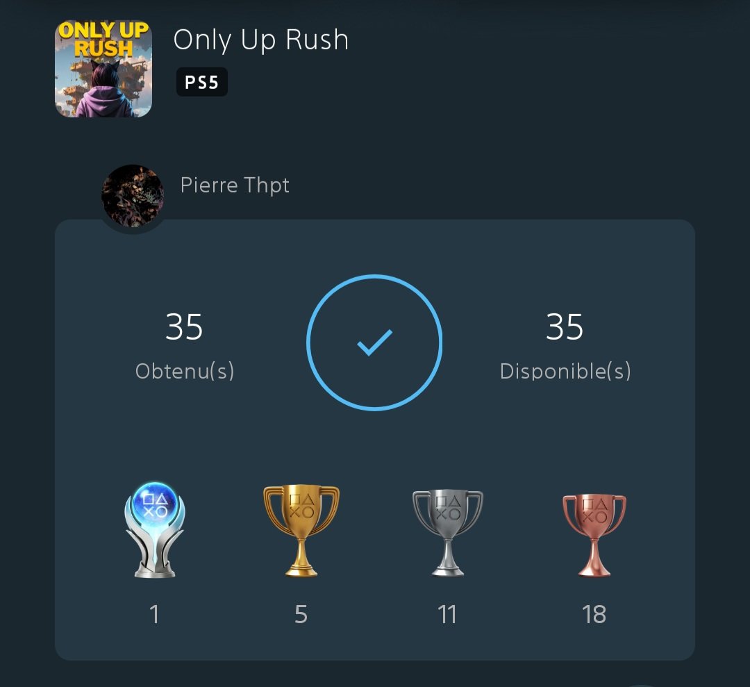 p_thpt's tweet photo. Platines 89 et 90 💥 : #PrinceOfPersiaTheLostCrown #OnlyUpRush
@MumblePs4 https://t.co/o1ZjvzEmjR